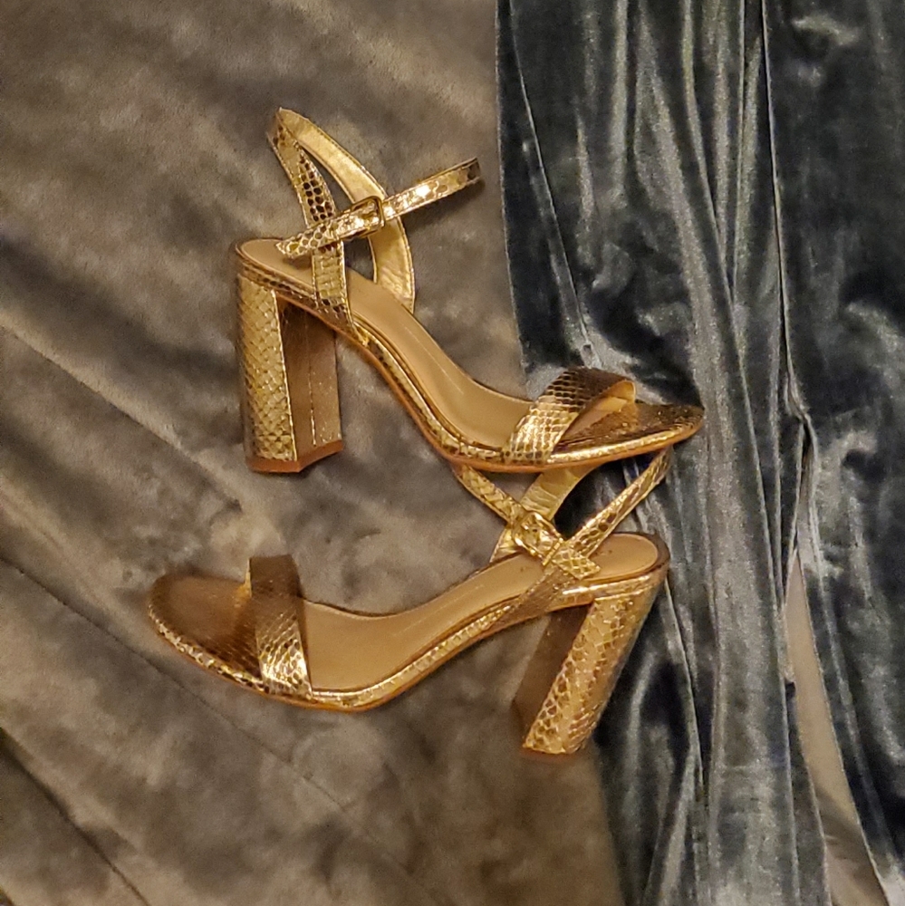 Gold Sandals